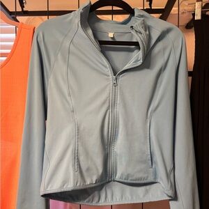 😍Women's Light Blue Active wear Jacket Size medium